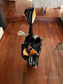 Sacca golf bambino con S/P, putter, Driver