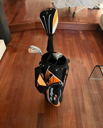 Sacca golf bambino con S/P, putter, Driver