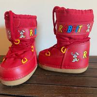 Scarponcini Neve Rabbit 23/25 Rossi