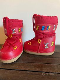 Scarponcini Neve Rabbit 23/25 Rossi