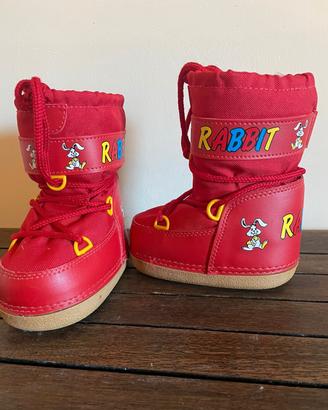 Scarponcini Neve Rabbit 23/25 Rossi