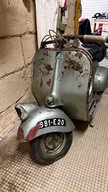Vespa Bacchetta V13T 1949 originale telaio nervato