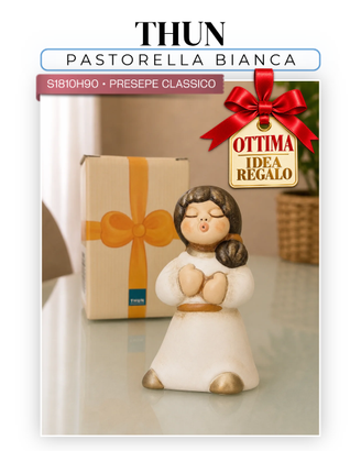 THUN Pastorella bianca con scatola originale