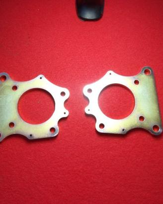 KIT PIASTRE PORTA PINZE POST. PER FIAT CINQUECENTO