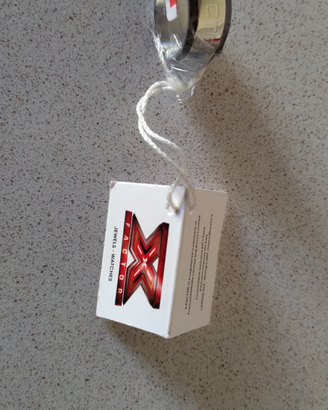 Anello X Factor in acciaio NUOVO SALDI 3x2