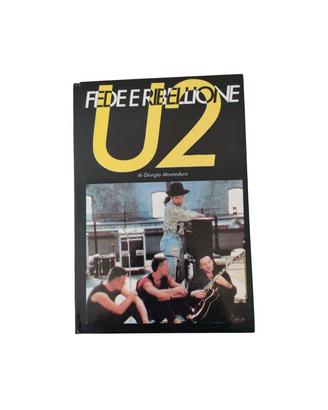 raro libro vintage U2 fede e ribellione anni 80