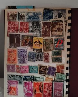 COLLEZIONE FRANCOBOLLI N.1