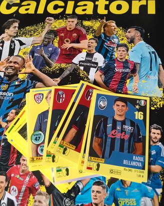 FIGURINE calciatori panini CAMPIONATO  2024/25
