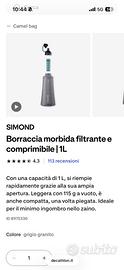 Borraccia filtrante nuova