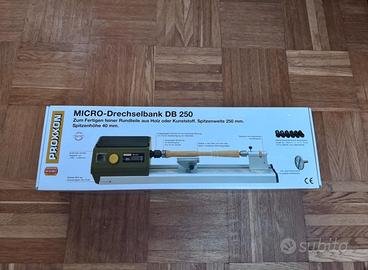 Proxxon mini tornio.