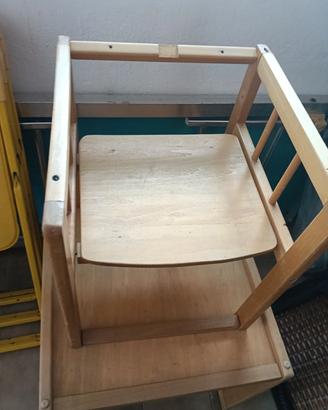 sedia con tavolo 