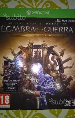 Ombra della guerra per xbox