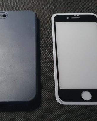 Cover e vetro di protezione per iPhone 7