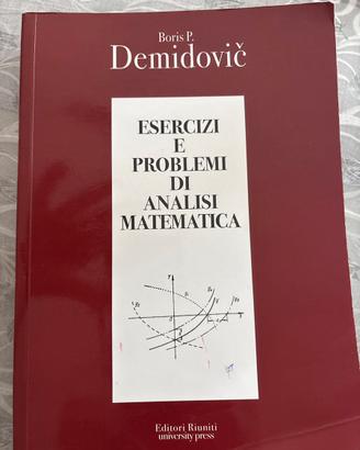 Libro di Esercizi e Problemi di Analisi Matematica