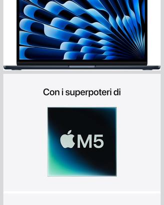 APPLE MacBook Air 13'', Chip M5 Luglio 2026