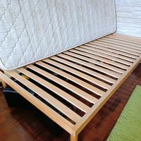 Letto piazza e mezza/ rete a doghe