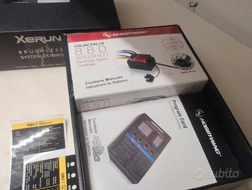 Rc 1/10 esc Hobbywing Quicrun 880 4s 80A spazzole