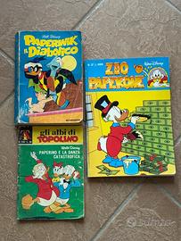Zio paperone, gli albi di topolino, paperinik