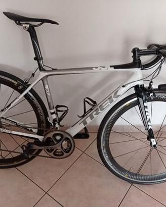 bici da corsa trek telaio top di gamma montata dur