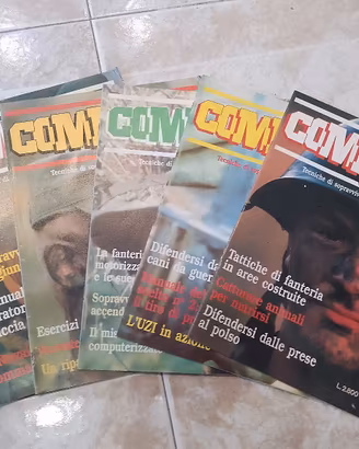 Riviste Commando fine anni 80