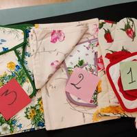 set tessile per cucina