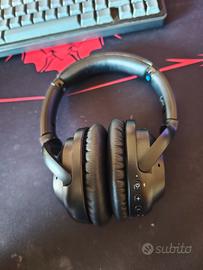 Cuffie Bluetooth Over-Ear con ANC – Nero