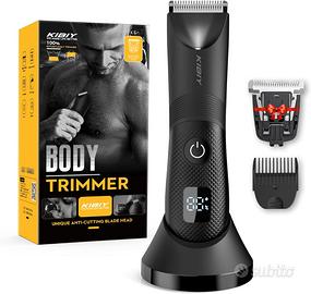 Rasoio elettrico da uomo Kibiy, con luce LED