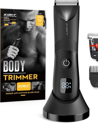 Rasoio elettrico da uomo Kibiy, con luce LED