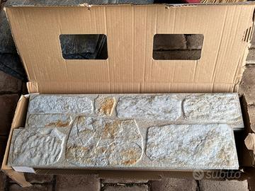 Rivestimento parete int/est effetto pietra