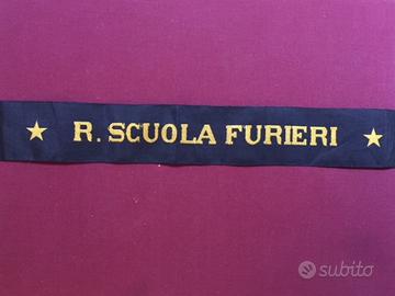 Nastro per Berretto da Marinaio, R. Scuola Furieri