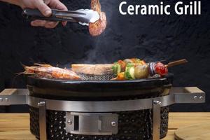 Egg kamado grill camper
