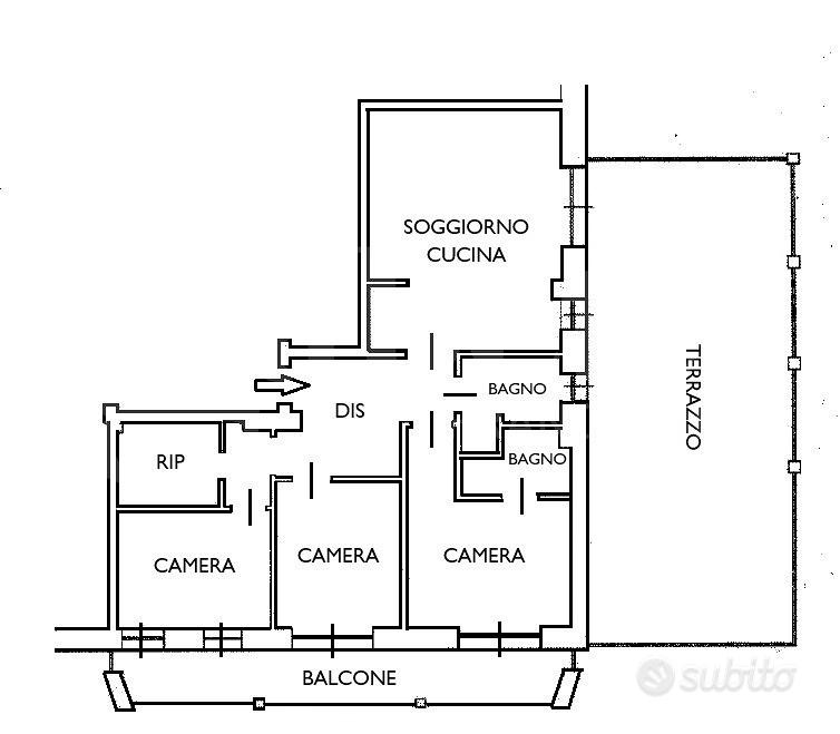 Appartamento – Milano, Corsica, Municipio 4 - Vista 3