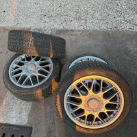 4 Cerchi Pneumatici Audi A6 ORIGINALI 245 40 R18