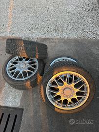 4 Cerchi Pneumatici Audi A6 ORIGINALI 245 40 R18