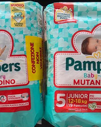 pannolini pampers baby dry TG.5 