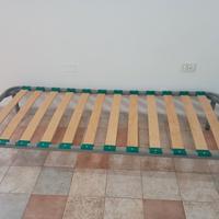 rete letto singol  80x190x30 con / senza materasso