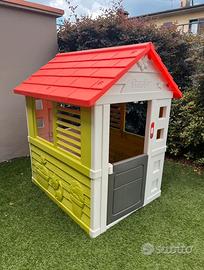 Casetta smoby da giardino per bambini