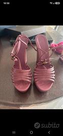 gucci 39 zeppa rosa 