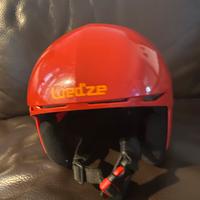Casco rosso decathlon bambini