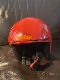 Casco rosso decathlon bambini