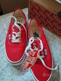 Vans off the Wall nuove con cartellino, numero 8,5