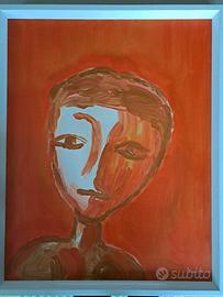 due quadri dell' artista Virgilio Guidi