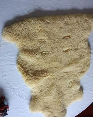 Vello di agnello naturale