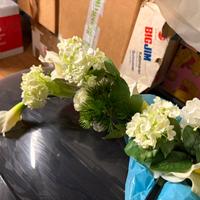 Fiore finti auto  per matrimonio