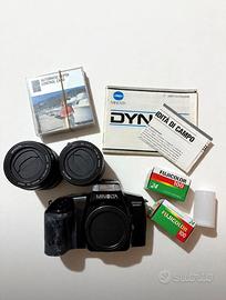 Minolta Dynax 5000i Kit 2 Obiettivi Vintage