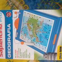 SAPIENTINO PIU' GEOGRAFIA Clementoni