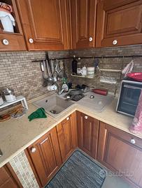 Cucina completa in legno