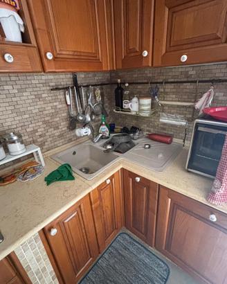 Cucina completa in legno