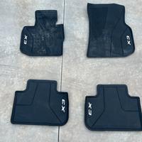 Tappetini gomma originali BMW x3