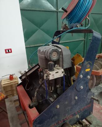 compressore per raccolta olive